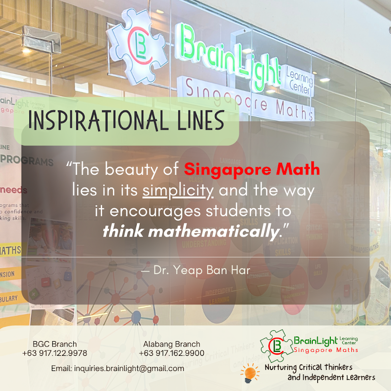 BrainLight Learning Center » Singapore Math BGC Philippines