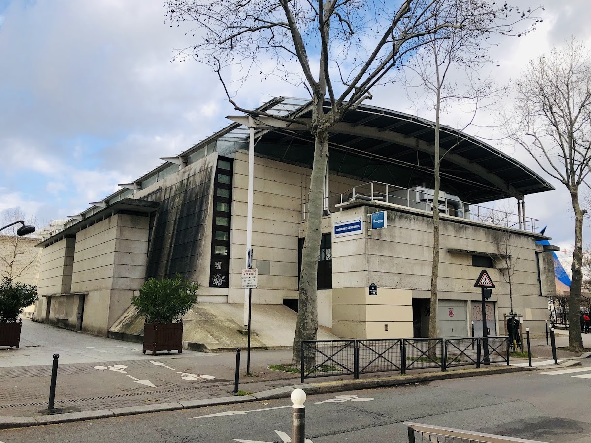 Gymnase des Cévennes, vue extérieure