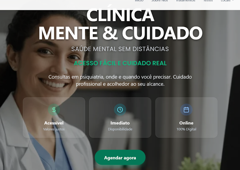 Foto de Clínica Mente e Cuidado - Psiquiatria - Atendimento On-line