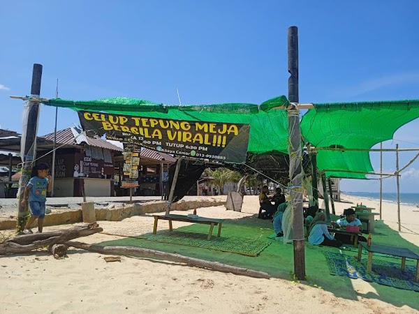 Celup Tepung Dikolam Mandi Teluk Bayu