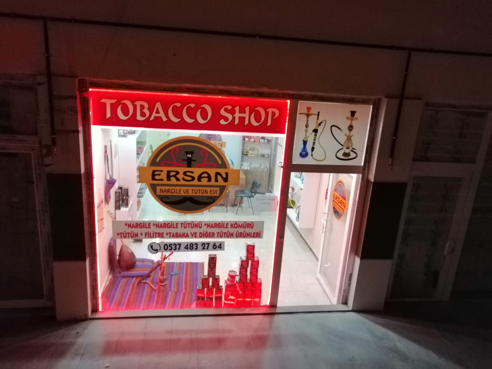 ERSAN NARGİLE VE TÜTÜN EVİ mekanı