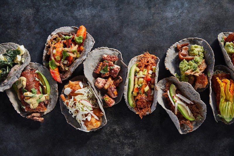 Handmade organic blue corn tortillas