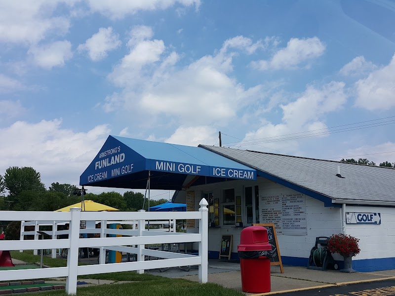 Armstrong's Funland banner