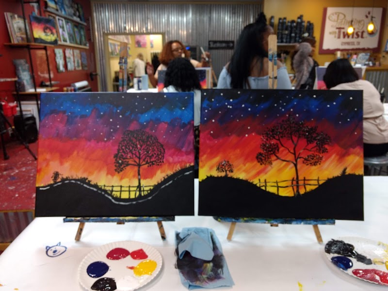 Painting with a Twist — Art Studio in Houston