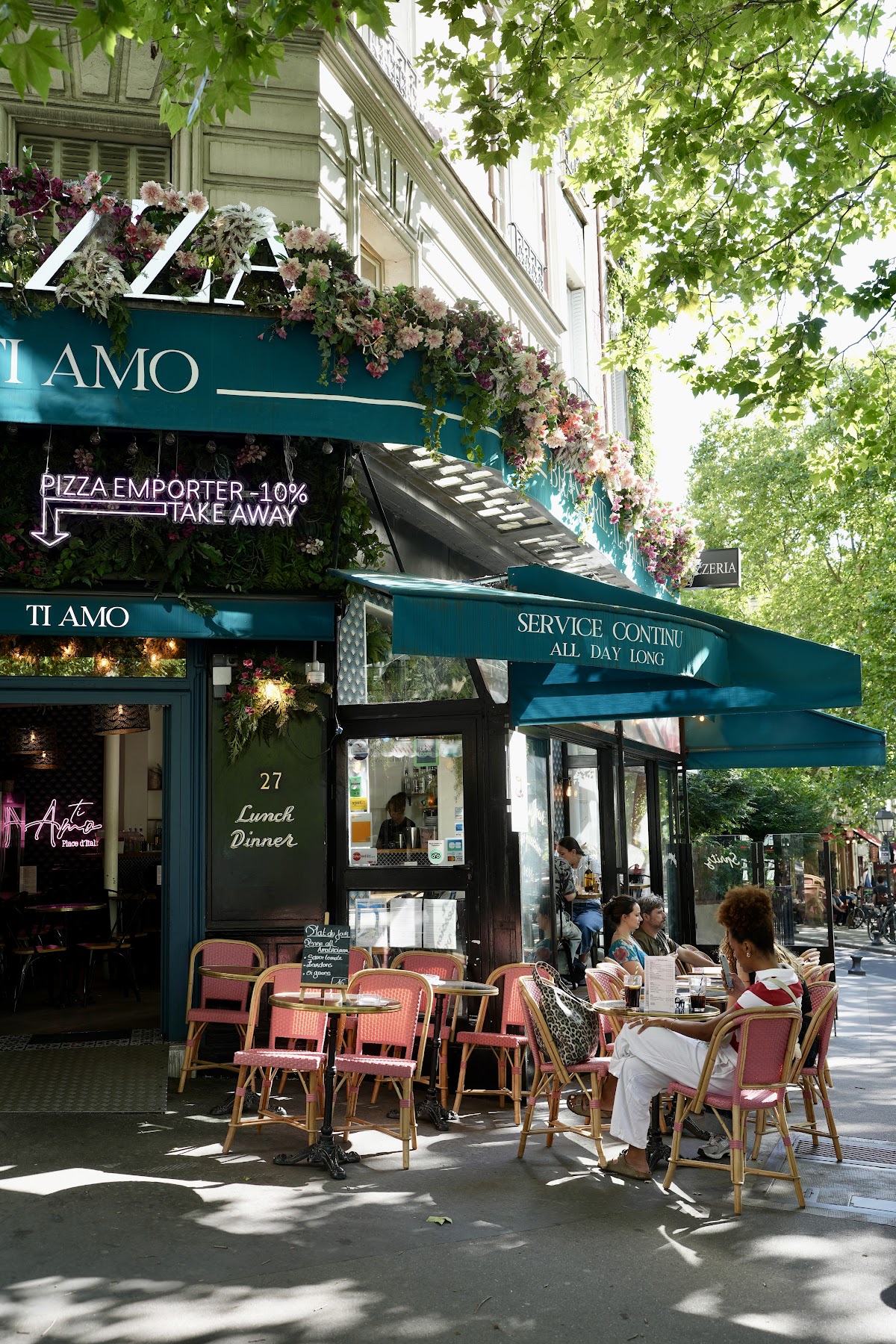 TI AMO - PLACE D'ITALIE, vue extérieure