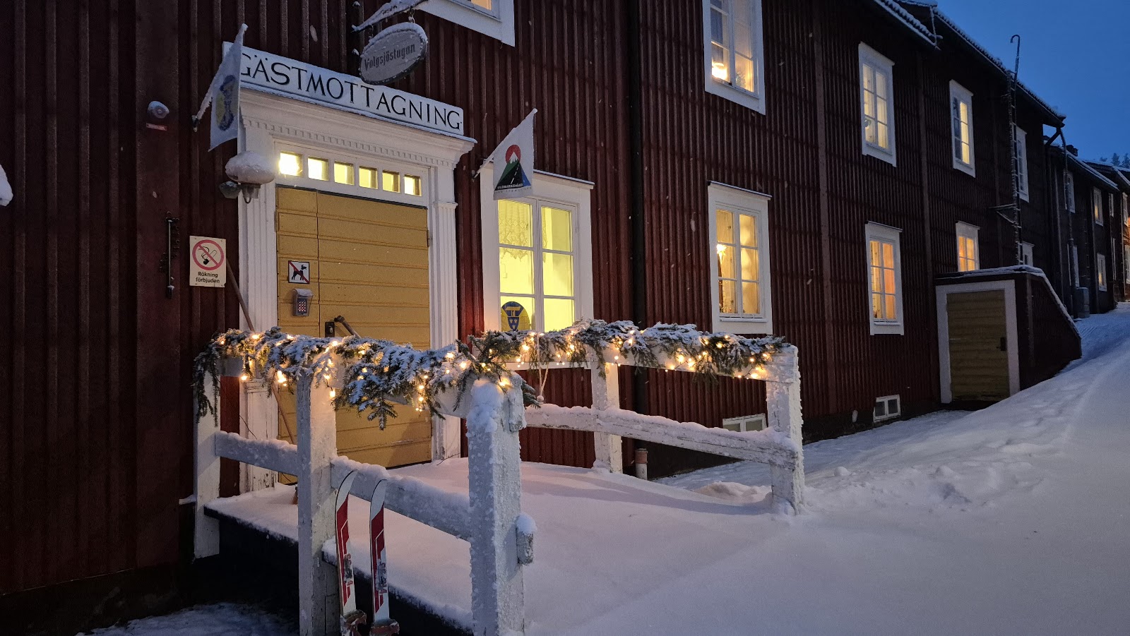 Reception till STF Vilhelmina Kyrkstaden