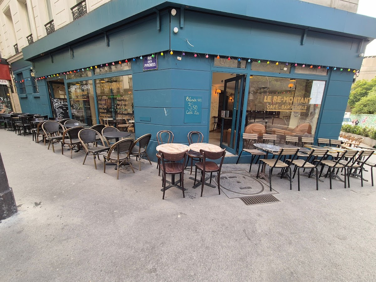 Le Remontant Bar Paris 20, vue extérieure
