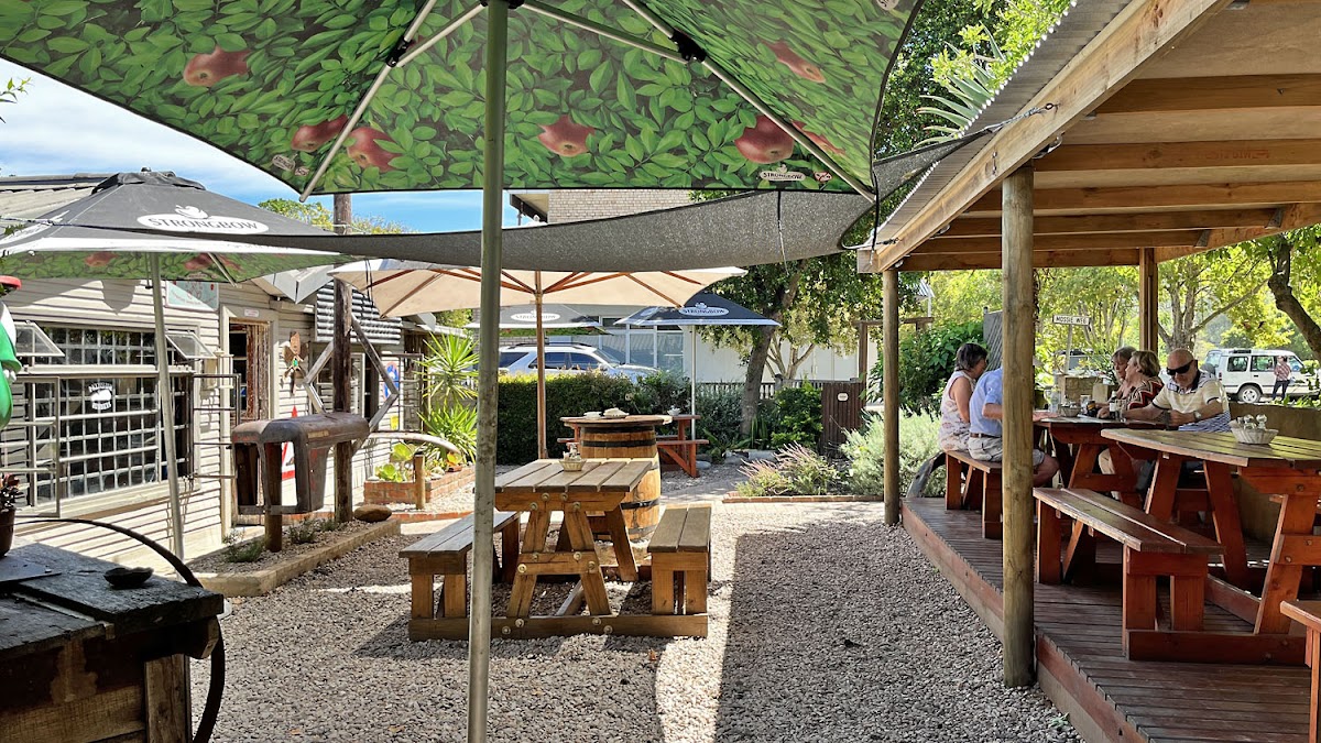 Moonshine Runners Diner restaurant in Sedgefield, Garden Route
