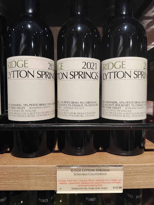 Ridge Vineyards - Lytton Springs
