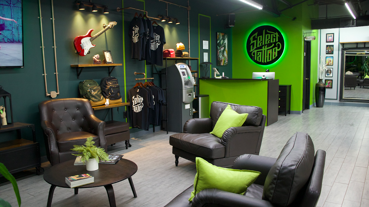 Select tattoo studio — tattoo studio near Irving