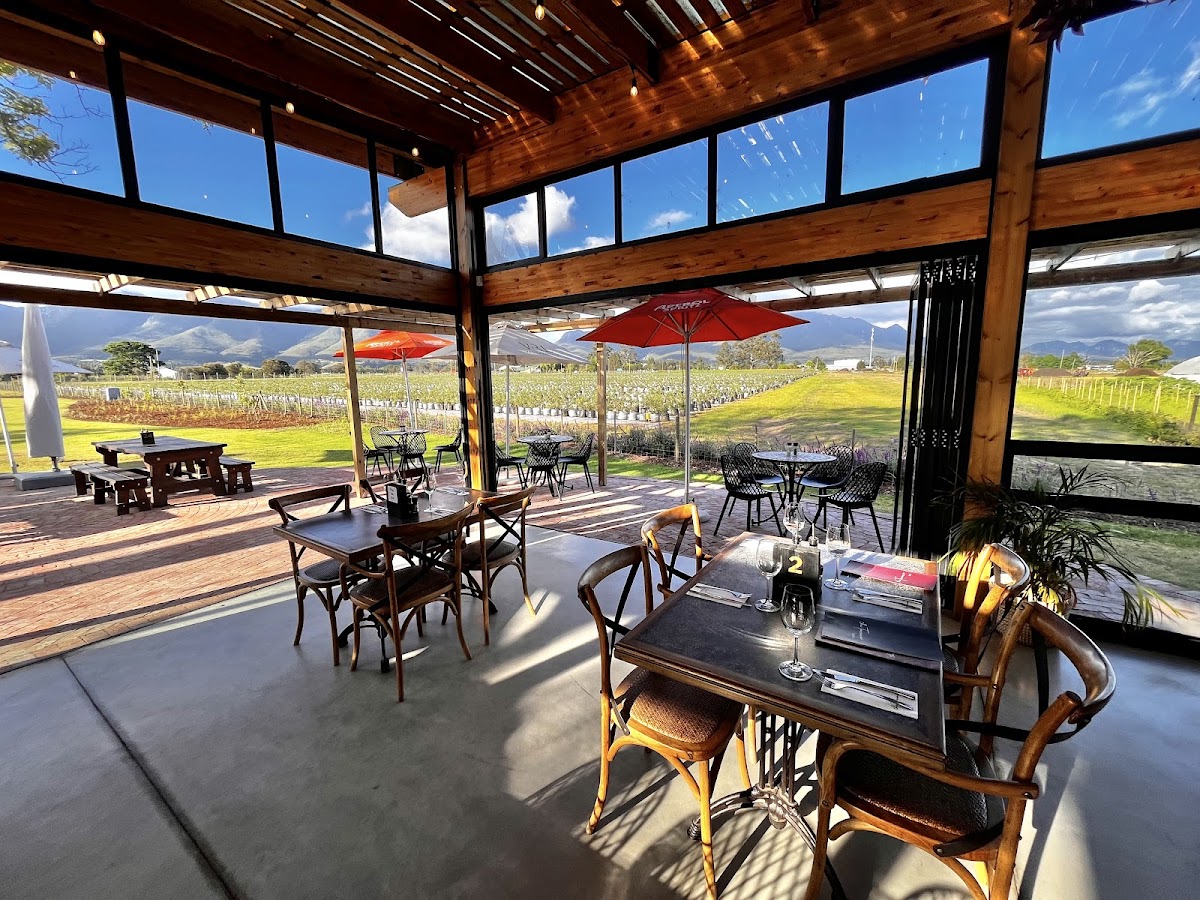The Terrace restaurant in George, Garden Route
