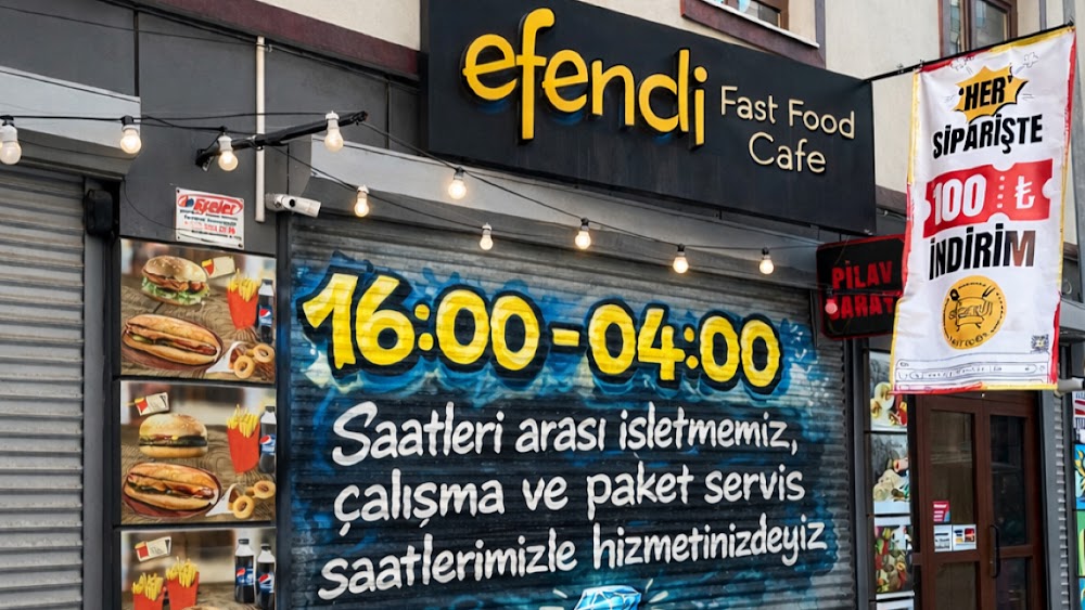 Efendi Fast Food & Cafe fotoğraf 1