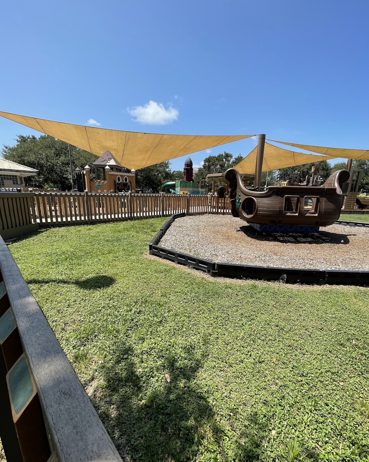 Kids play area and Boardwalk