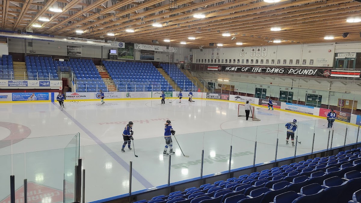 Weyerhaeuser Arena exterior — Port Alberni, Canada