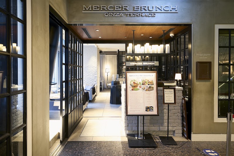 マーサーブランチ ギンザテラスの店内