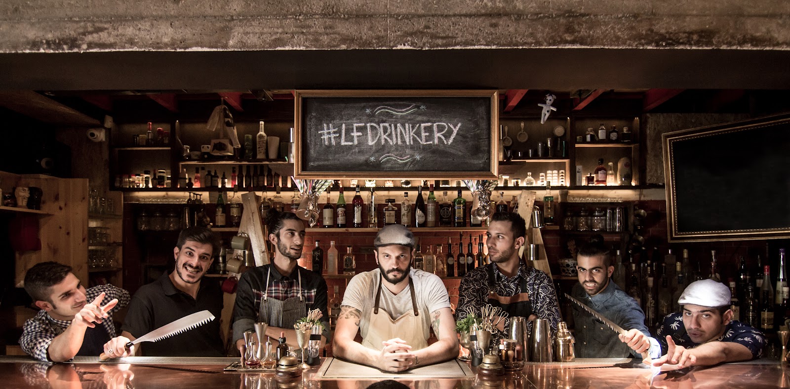 Lost + Found Drinkery mekanı