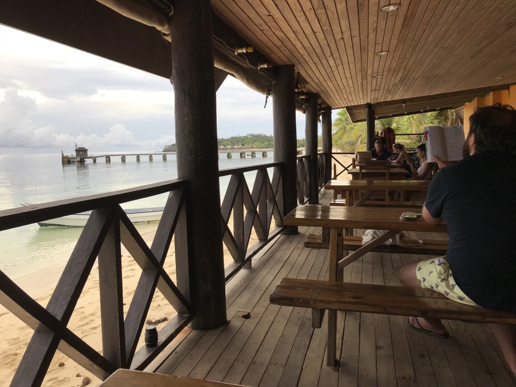 Ratu Kini Restaurant, Mana island in mamanuca-islands