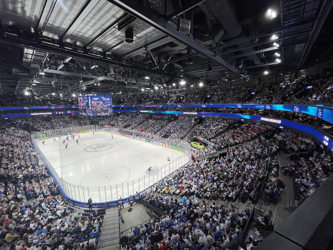 Nokia Arena exterior — Tampere, Finland
