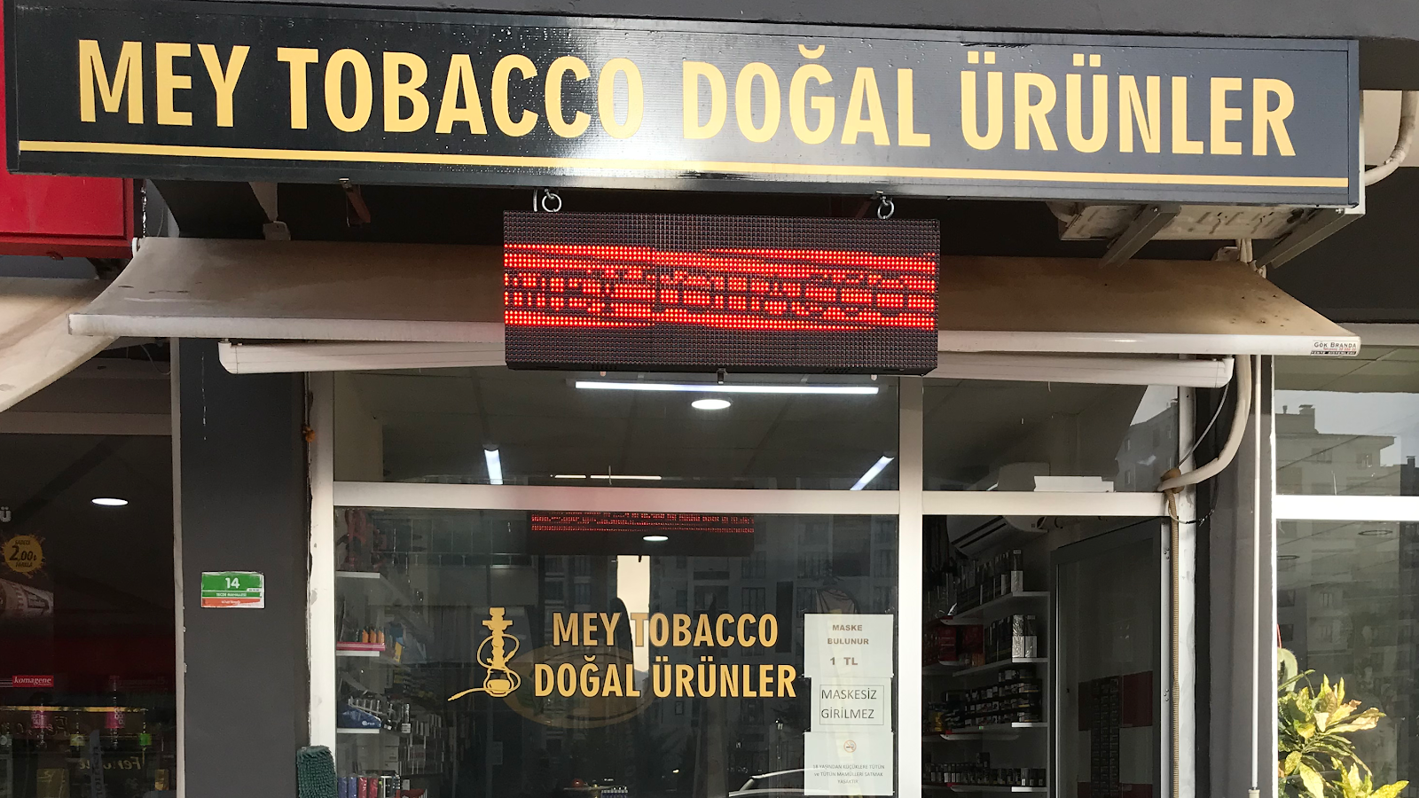 MEY tobacco nargile mekanı