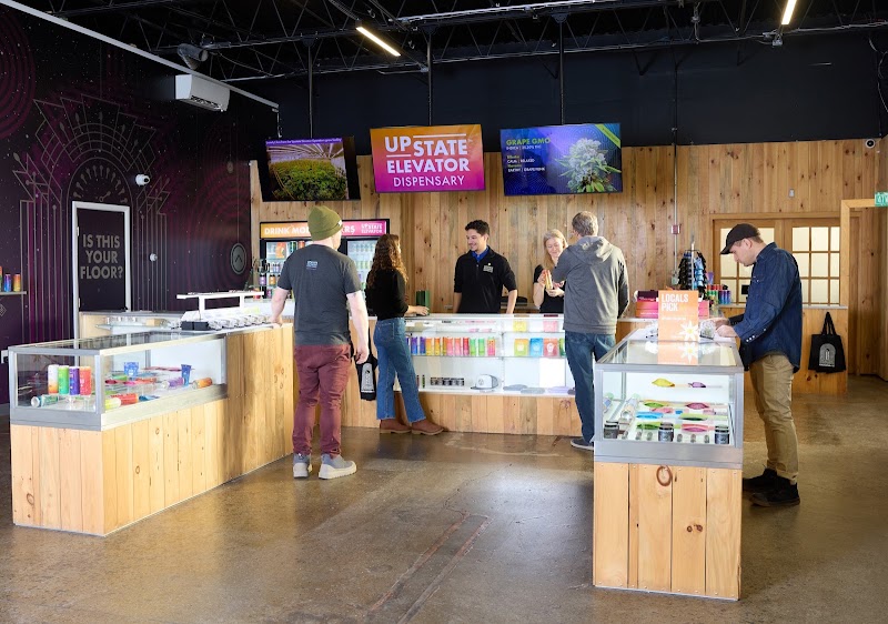 Video tour of Upstate Elevator Dispensary retail environment