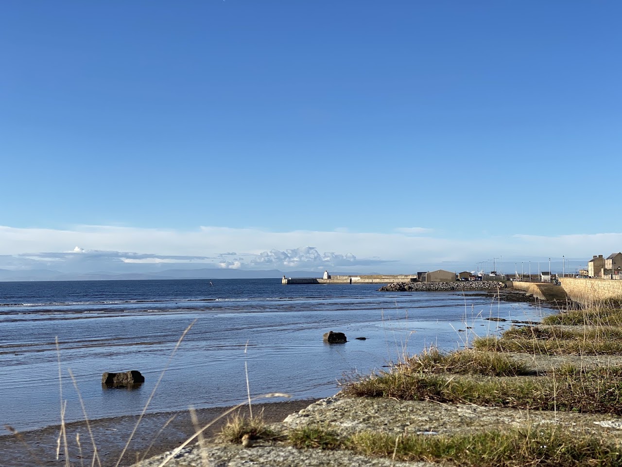 Burghead beach