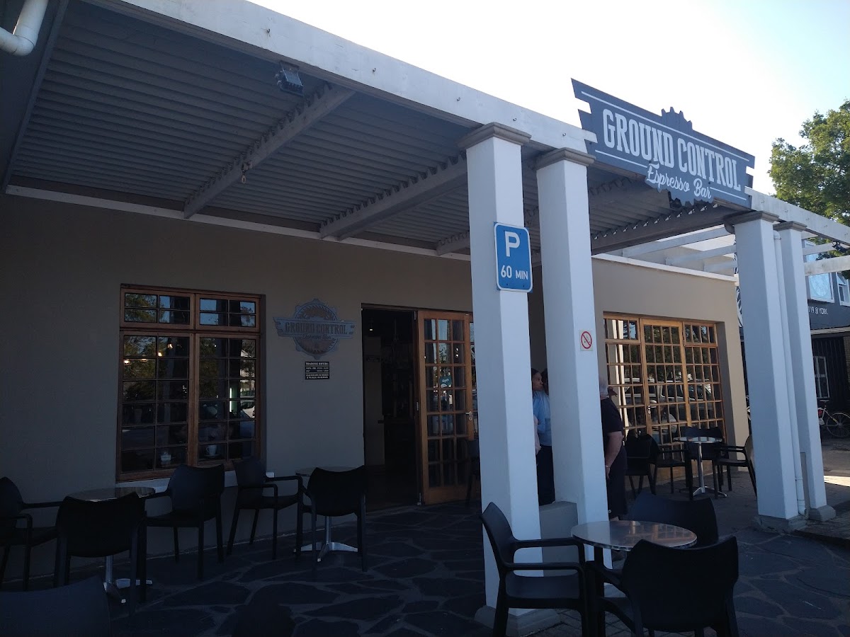 Ground Control Coffee Shop restaurant in George, Garden Route