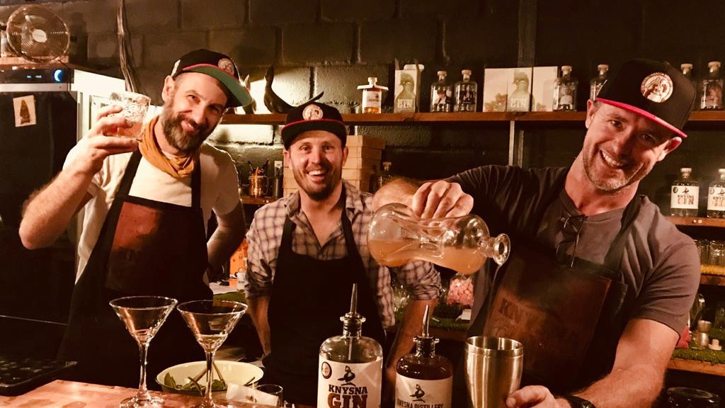 Knysna Gin Distillery & Cocktailbar restaurant in Knysna, Garden Route