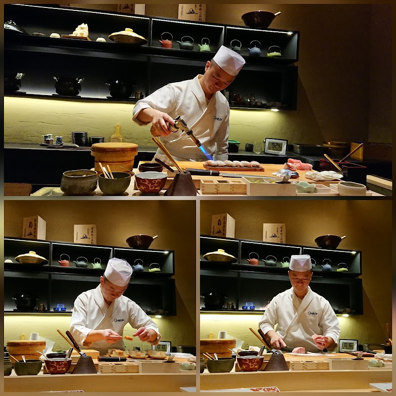 Intimate 12-seat Edomae-style sushi counter