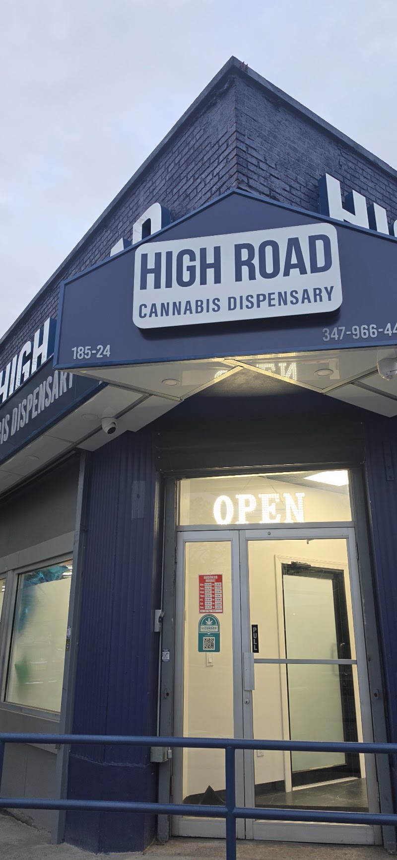 Video tour of High Road Licensed Cannabis Dispensary retail environment