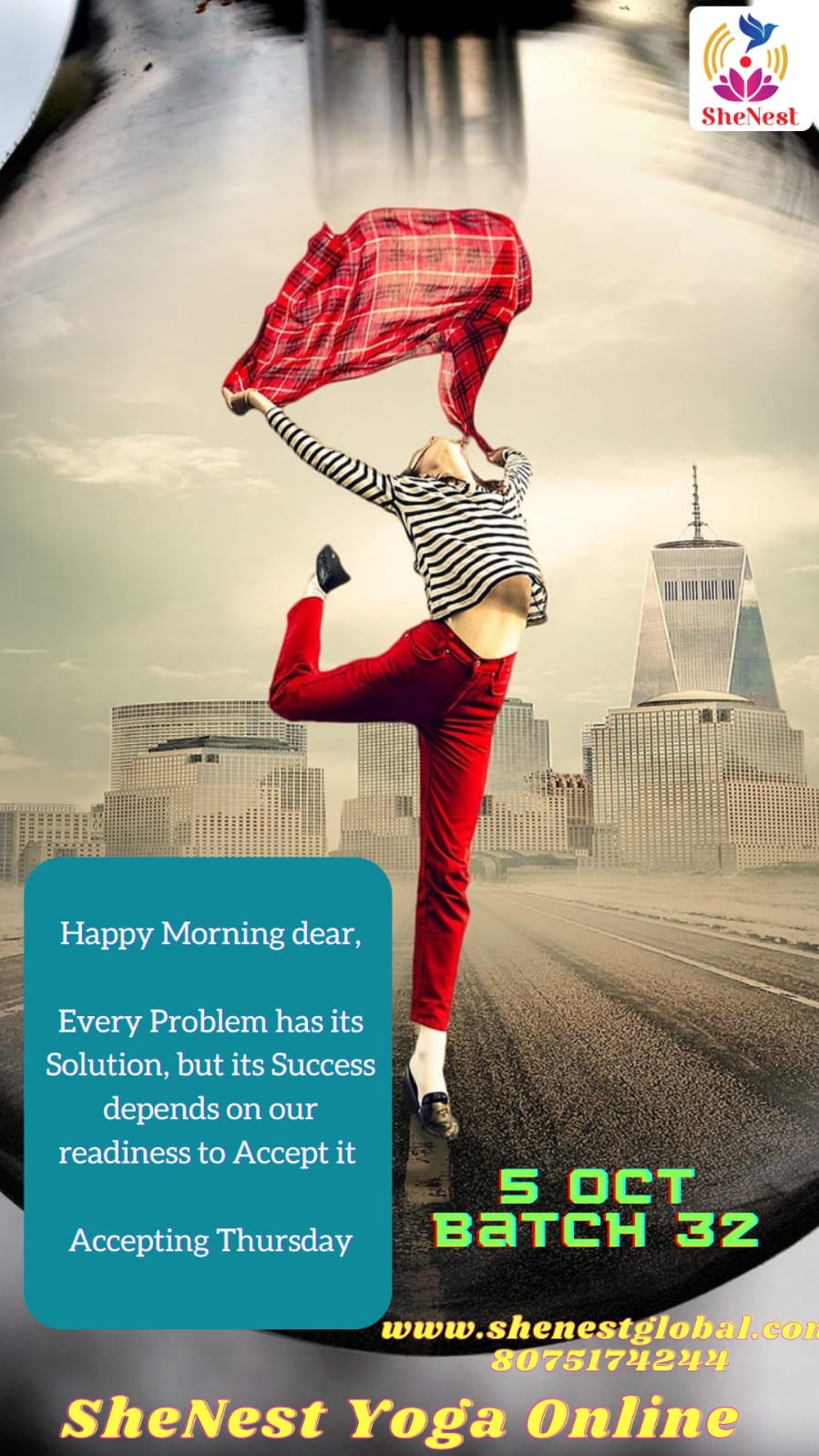 SheNest Yoga Online Live — 3