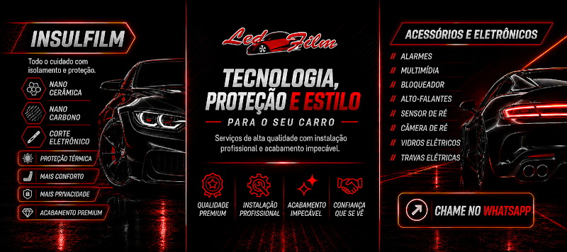 Foto de Led Film - Insufilm / Multimidia / Som / Acessórios automotivos