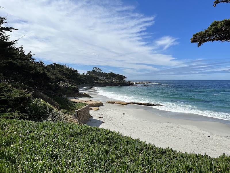 Carmel Beach Walk in Carmel-by-the-Sea