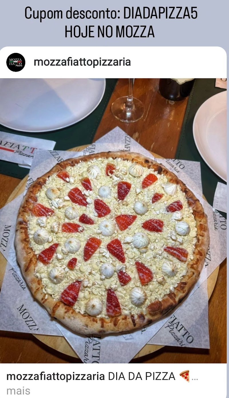Foto de Mozzafiatto Pizzaria