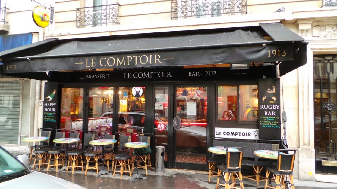 Le comptoir rugby Bar Paris 15, vue extérieure