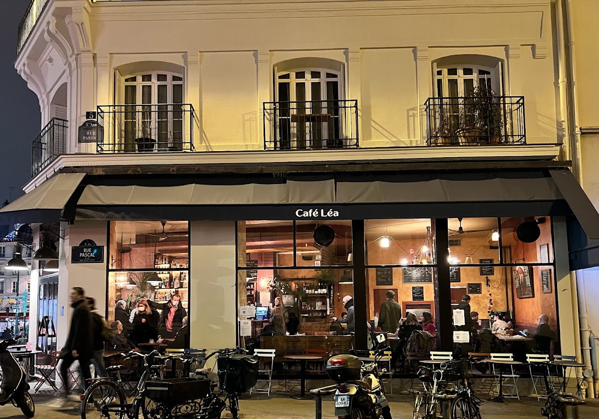 Café Léa, vue extérieure