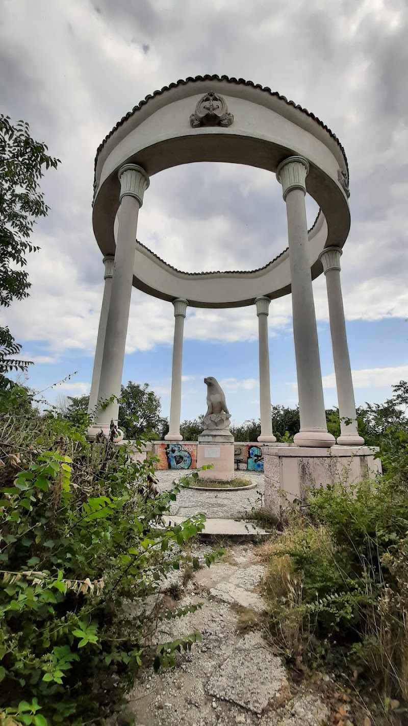 Stone arch with the legendary monk seal