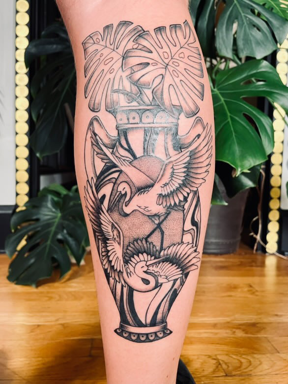 Electric Gold Downtown tattoo work — photo 2