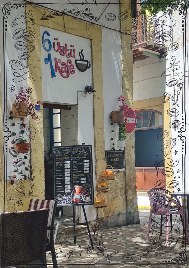 6 üstü 1 kafe mekanı