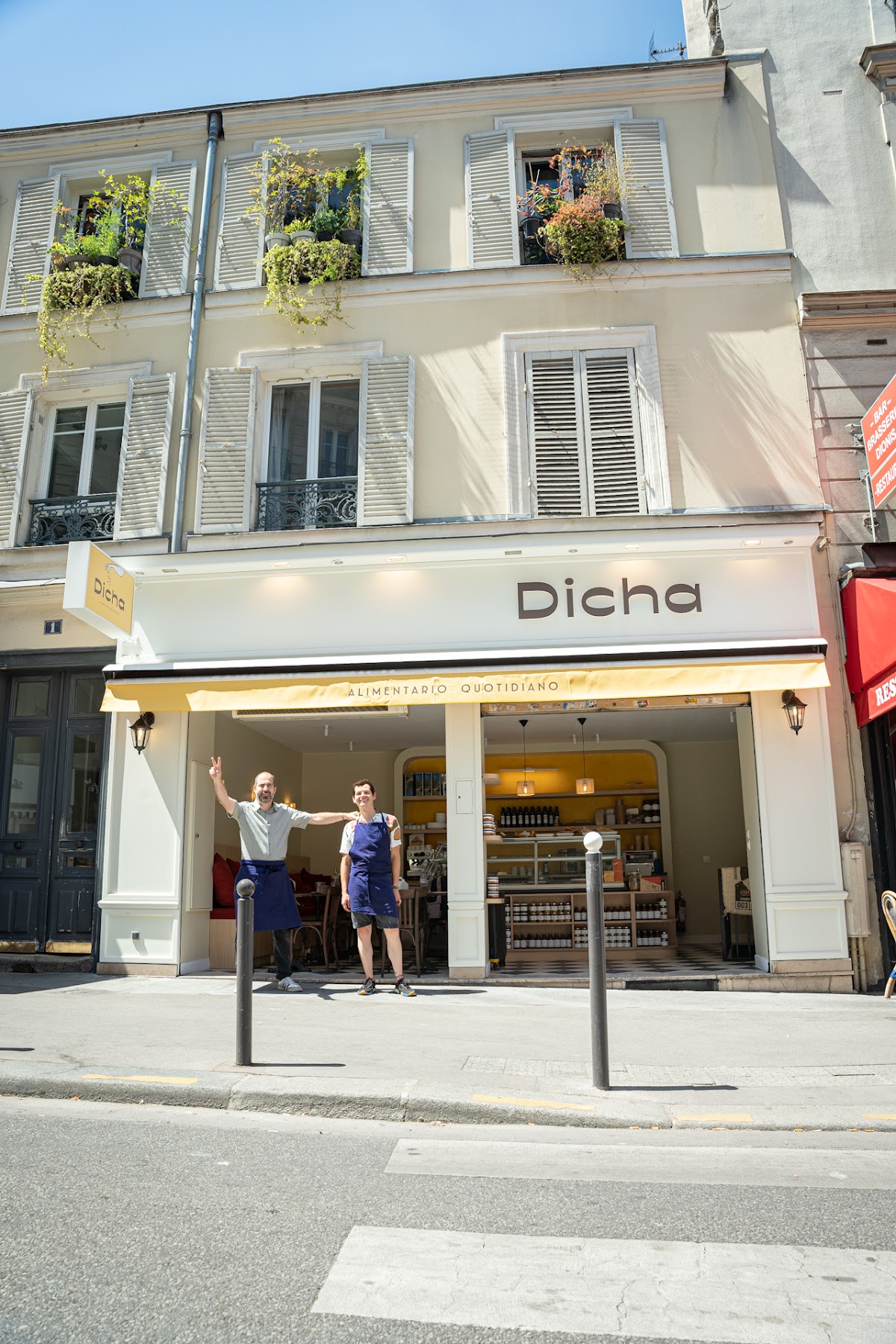 Dicha, vue extérieure