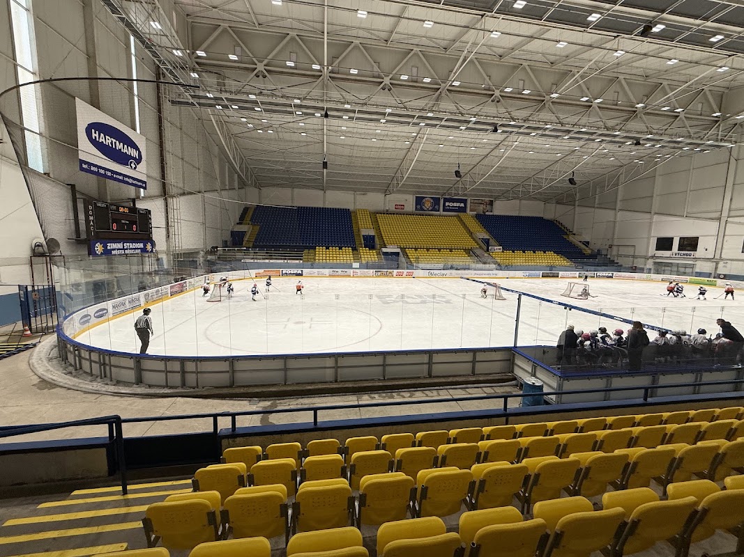 Zimní stadion Břeclav exterior — Břeclav, South Moravian, Czech Republic