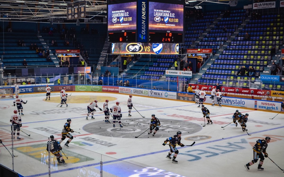 Oulun Energia Areena exterior — Oulu, Finland