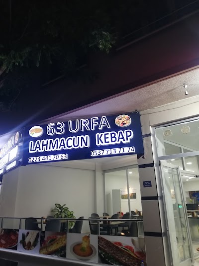 63 Urfa Lahmacun - Pide lahmacun ve kebap salonu - Restoran