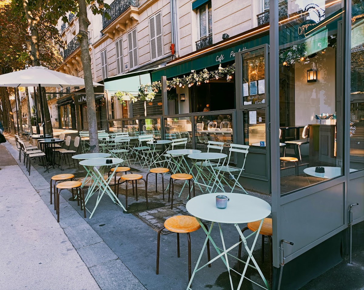 Café Paulette brasserie, vue extérieure