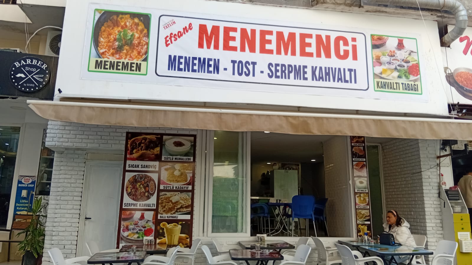 EFSANE MENEMEN TATLIM CAFE mekanı