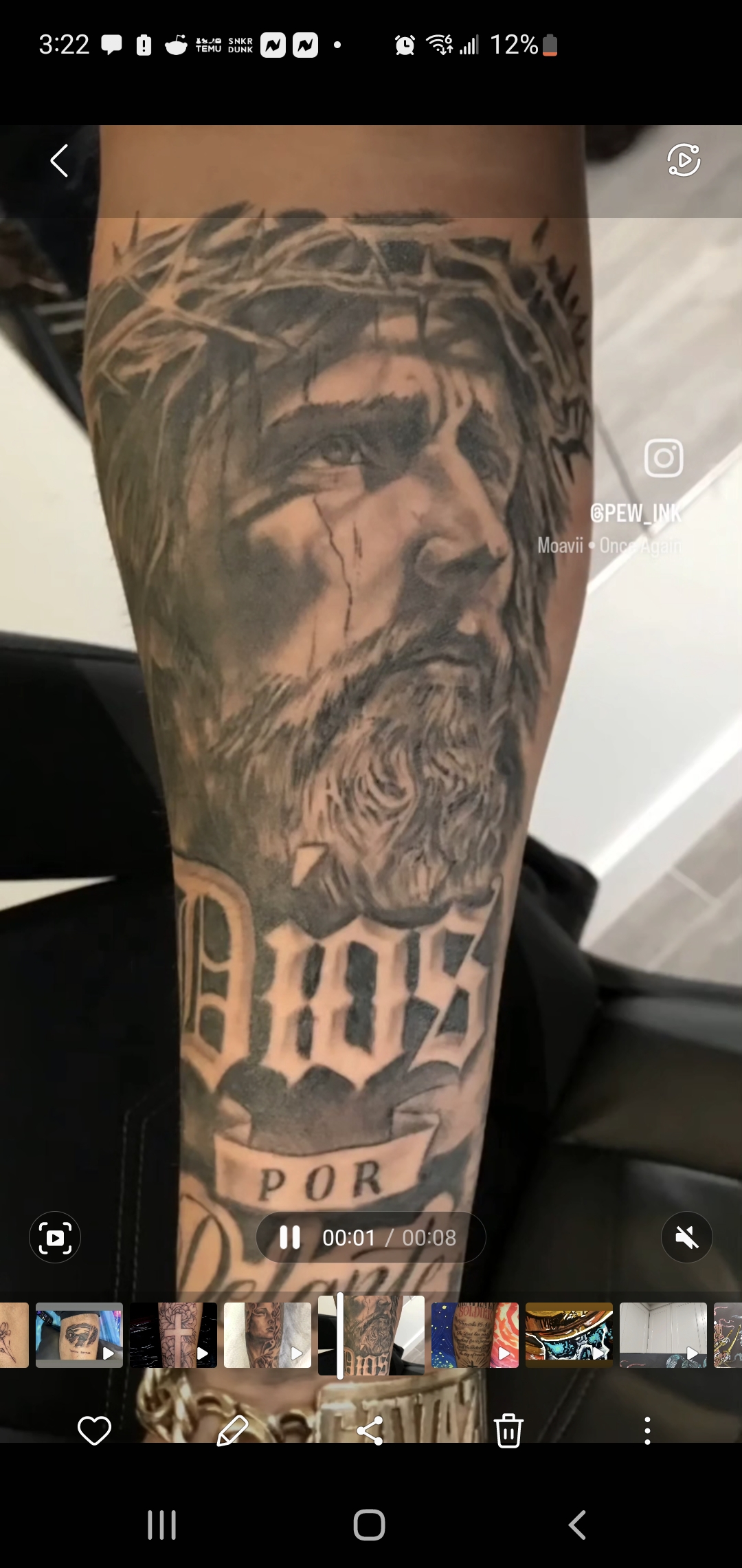 Pew Ink tattoo parlor in Weslaco, TX