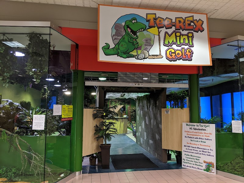 Tee-Rex Mini Golf banner