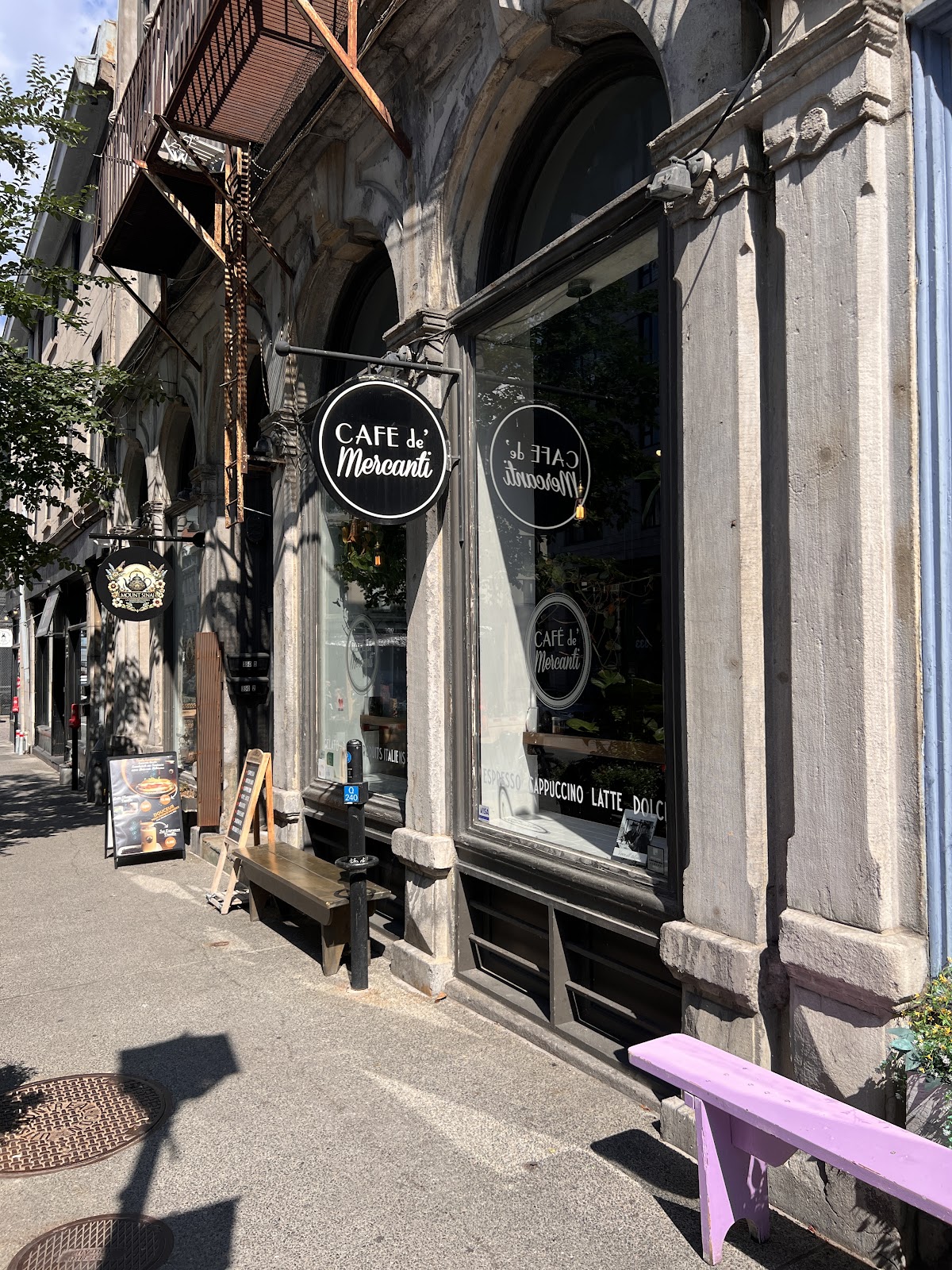 Café de Mercanti Vieux Montréal