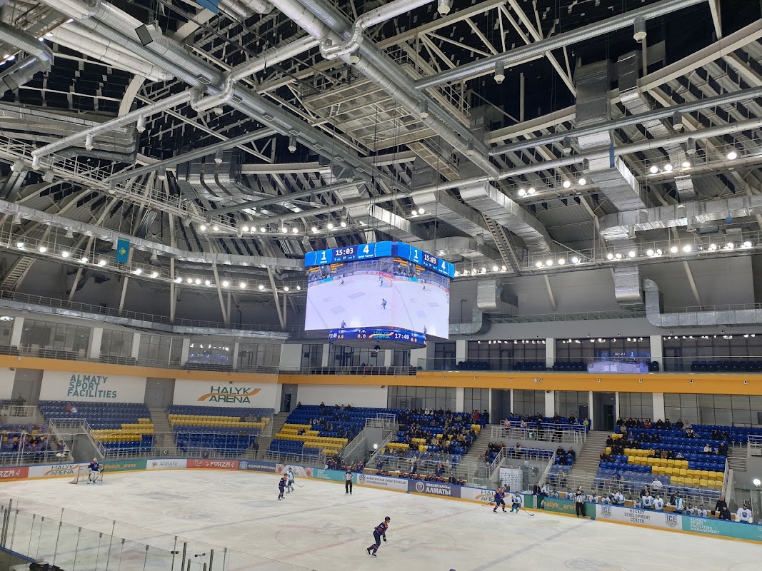 Halyk Arena exterior — Almaty, Kazakhstan