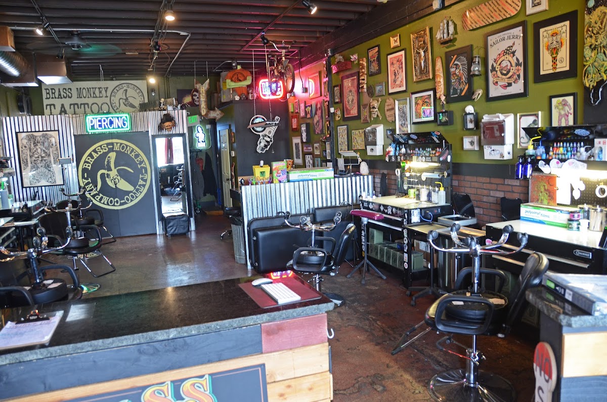 Brass Monkey Tattoo Company — tattoo studio near Tacoma