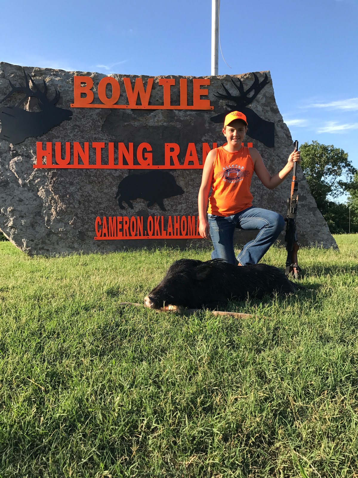 Bow tie hunting ranch